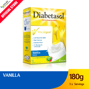 Diabetasol Milk For Diabetic - Vanilla 180g