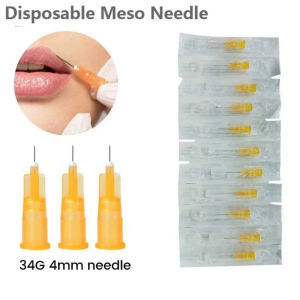 painless small needle 50pcs 34G 4mm 32G 4mm 25mm 30G micro-plastic injection cosmetic sterile needle surgical