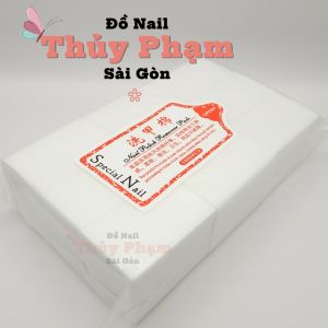 Giấy chùi gel nail - Giấy lau gel móng bịch lớn - Giấy lau gel 1000 tờ loại xịn cứng không rụng lông