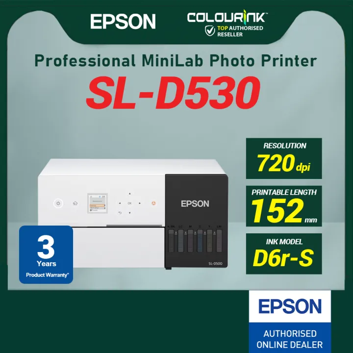 Epson SureLab D530 Photo Lab Printer | 3R & 4R Professional Photo Printer | Wi-Fi | Event & Photo Booth Printer