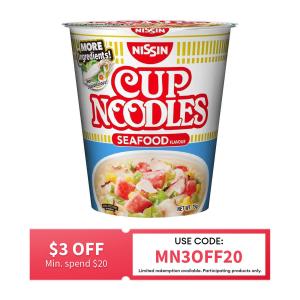 Nissin Seafood Flavour Cup Noodles