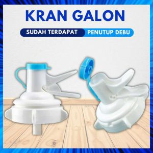 Kran Galon/ Keran Tutup Galon Aqua air Minum / KEPALA KRAN GALON TUTUP