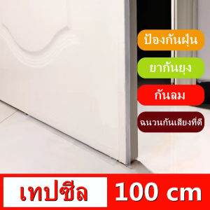 ซีลประตู เทปซีล เทปติดช่องว่างประตู ขนาด 4.5cm*100cm กั้นประตู เทปกาวกันแอร์ออก เทปกาวติดประตู ติดขอบประตู/หน้าต่าง