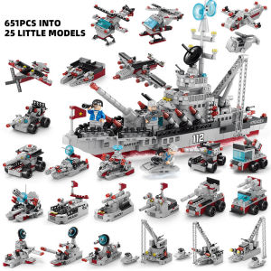 Leiao UT【🔥REDAY 🔥】6000PCS/1878PCS Anak-anak Titanic Mainan/3598PCS ParisEiffel Model Boat Mini Bricks 508 PCS SWAT/651PCS Warship Block DIY Assemble Building Blocks Kapal Model