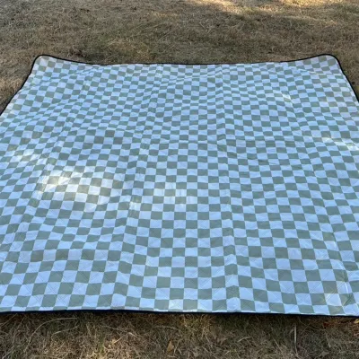 เสื่อปิคนิค ผ้าปูนั่ง ลายโบฮีเมี่ยน กันชื้น ซักได้ picnic mat waterproof ขนาดใหญ่ มี 3 ขนาด