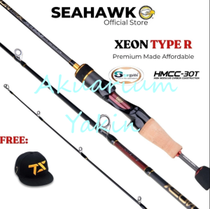 4077 SEAHAWK COMBO SET XEON TYPE R BC BAITCASTING FISHING REEL + ROD