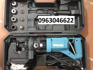 Máy Đột Lỗ Thủy Lực Cầm Tay Chạy Điện MHP Đột Sắt Dày 6mm-Kèm Theo 5 Bộ Lỗ Đột