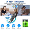 New Bee LC-B45 Bluetooth Earphones DSP+CVC8.0 Noise Reduction Bluetooth 5.0 Wireless Earphones 20hrs Talking Time Wireless Headset for Android Samsung S20 Huawei Xiaomi. 