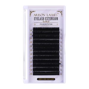 ARISONLASHES Lashes 1 Sec Blooming Auto Fan Bulu Mata Palsu Extension Fast Fanning Lashes
