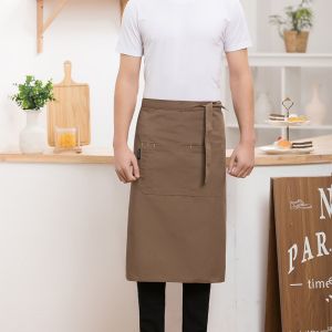 Skirt Apron Restaurant Home Apron Kitchen Workwear Apron Chef Cafe Hairdresser Uniform Mens and Womens Same Style