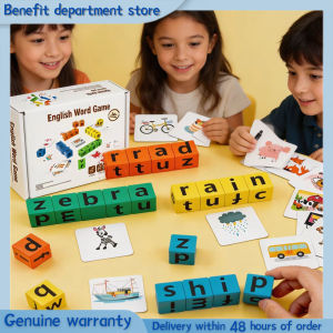 20 PCS Large Letter Spelling Block Alphabet Puzzle Kids Learning Montessori Toy for Cognitive Skills Development