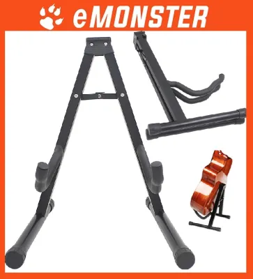 Universal Foldable Electric Guitar Stand A-Frame Musical Rack Holder Guitar Violin Ukulele Musical Stand