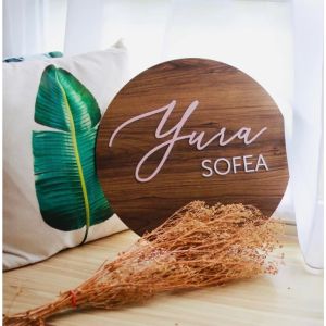 [SG] 3D Wooden Pop-Out Signage Custom Brands Logo Sign Display Corporate Gift