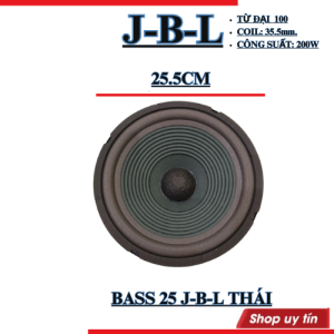 Củ loa bass 25 jb.l thái từ 100 gân mút màng xếp - giá 1 chiếc