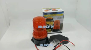 Lampu Rotary Rotari Led Bulat 12-24volt Mobil Forklif Truk Multifungsi Forklift Light Safeti Light