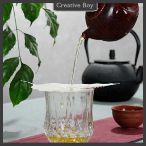 [Creative] Lá hình dạng bồ đề rò rỉ Kung Fu trà infusers lá trà lọc phụ kiện