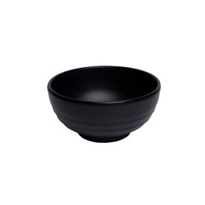 Chén Cơm Nhựa Melamine Nhám Đen CO 20N :  Ø 11.3 x 5.3 cm