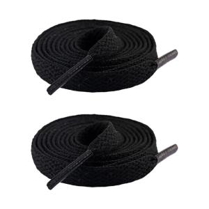 1 Pair Flat Sneaker Shoelaces 8mm Wide Universal Fit Colored Shoes Laces for Trainers and Board Shoes Boot Strings