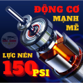 Bơm lốp xe ô tô mini 5 trong 1 lực nén tới 150PSI lưu lượng khí 45L/phút, có thể bơm ô tô xe máy xe đạp và các loại bóng.... 