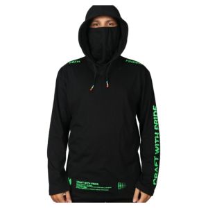 Pathfinder - Neon Black | Kaos Lengan Panjang Pria | Longsleeve | Kaos Pria | T Shirt Pria