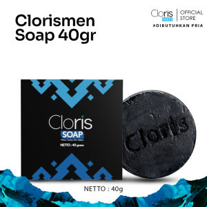 Clorismen Sabun Wajah Pria 80gram Sabun Cloris Men Soap Anti Acne Dan Wajah Kusam Original BPOM