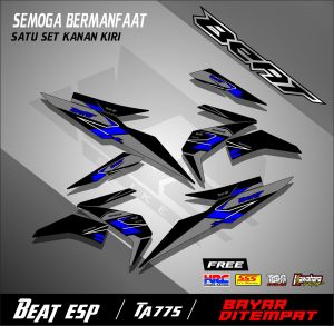 striping stiker beat street / esp striping motor beat street esp Kode TA775
