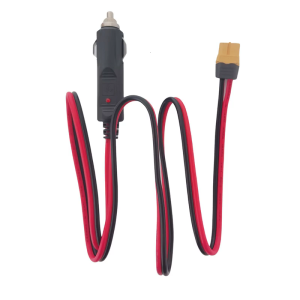 1Meter XT60 Female to Cigarettes Lighters Male Extension Cable 16AWG for Model Car Boats and Solar Generators