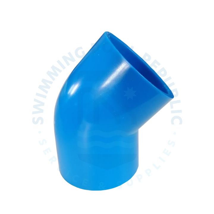 PVC Blue Elbow 45 Degrees 2 inches, 1pc, PVC Fittings Lazada PH