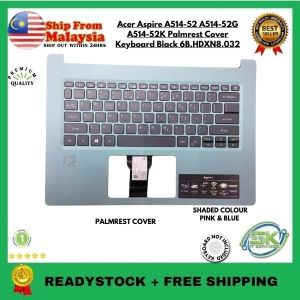 Acer Aspire A514-52 A514-52G A514-52K Palmrest Cover Keyboard Black 6B.HDXN8.032