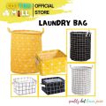 #LAUB Waterproof Washable Laundry Basket Ready Stock Large Capacity Clothes Laundry Basket Laundry Bag. 