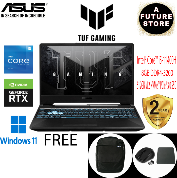 ASUS TUF F15 FX506H-CHN345W 15.6