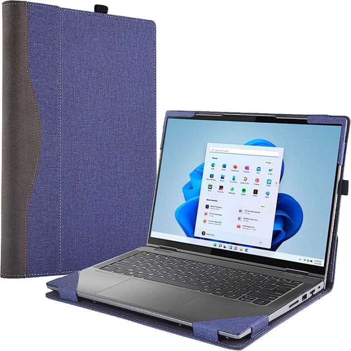 Custodia In Pelle PU Per Lenovo IdeaPad Slim 3 15 Gen 9 E Slim 3i 15 – Nero, Antiscivolo E Con Tagli Precisi