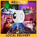 Smart Star Projector Space Galaxy Projector Starry Sky Moon Night Light Bluetooth Music Player App Control. 