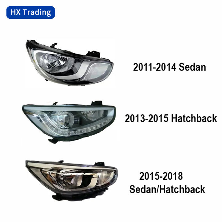 Hyundai Accent Headlight 20112018 Model/Solaris Verna/Sedan Hatchback