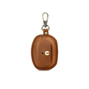 CONTACTS FAMILY Handmade Genuine Leather Earphone Case for SONY-WF-1000XM5 Headphones Shell Bluetooth Wireless Charge Box