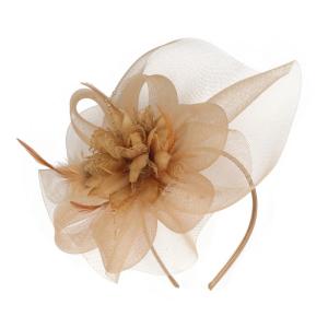 Lông Băng Đô Hoa 20S chủ đề Cocktail sự kiện mũ cho các bữa tiệc vườn tiệc chia tay độc thân của cô dâu và họp mặt dịp trang trọng