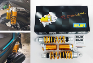 YAMAHA NVX155 V1 V2 V3 / NMAX155 V2 ABSORBER GAS TANK 305MM NVX NMAX MONOSHOCK GANTUNG ABSOBER REAR YSS RCB