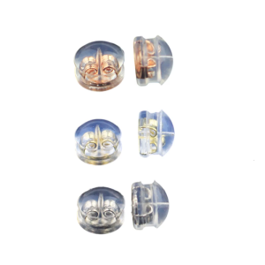 20pcs Silicone nút chốt Bông tai thoải mái không gây dị ứng không gây dị ứng nút tai Bông tai ốc vít cho mặc hàng ngày