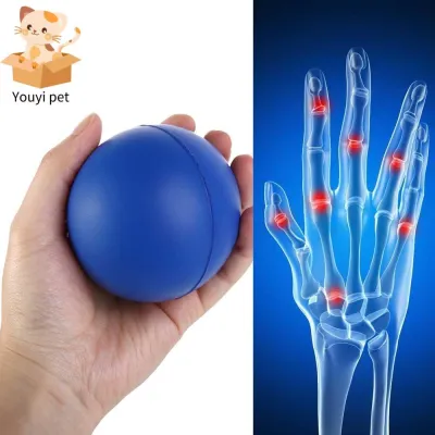 ER52858 Forearm Finger Exerciser Ball Ergonomic Round Shape Wrist Exercise Ball Hand Massager Kit Grip Strength Trainer Strength