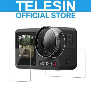 TELESIN Tempered Glass Lens Screen Protector Film for DJI ACTION 6 5 4 3
