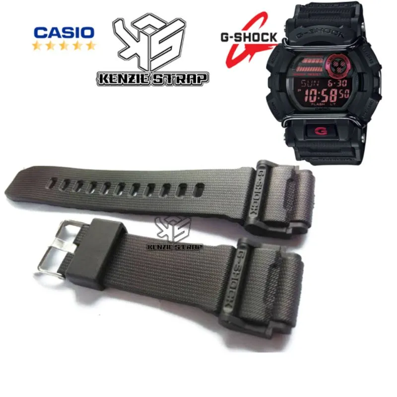 Silicone Watch Strap with for Casio G SHOCK Strap Male gd 400 GD400 g shock Watch strap repalcemen Black COD Lazada PH