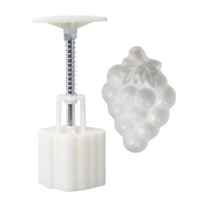 Khuôn bánh trung thu 25g hoặc 50g ấn bằng tay khuôn dập bánh quy dụng cụ cắt bánh quy dụng cụ làm bánh ngọt Hãng sản xuất bánh trung thu với mô hình hình quả nho 3D