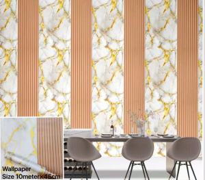 Pvc Wallpaper 10 meters self adhesive home decor sticker