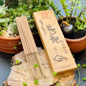 Nhang Trầm Hương Ông Đồ 20cm Loại Lan Tỏa Nhang sạch Thuần Tự Nhiên Ít Khói Phù Hợp Chung Cư Trần Nhà Thấp