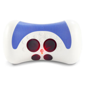 Cervical Spine Massager Electric Neck Traction Device with Heat Therapy and Vibration for Home and Office Use