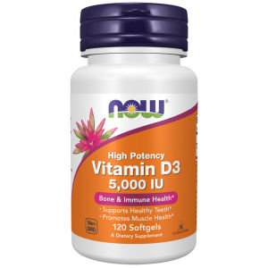 NOW Vitamin D3 5000 IU – Hỗ Trợ Hấp Thu Canxi Tăng Miễn Dịch Tăng Đề Kháng Xương Răng Chắc Khỏe - Hỗ trợ hệ miễn dịch: Vitamin D góp phần duy trì chức năng bình thường của hệ miễn dịch.