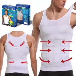 ชุดบอดี้สูท เสื้อยืด กระชับสัดส่วน รัดรูป เสื้อกล้าม เข็มขัด เทรนเนอร์ ลดน้ําหนัก สําหรับผู้ชาย อัพเดท: {