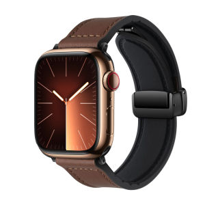 สายซิลิโคนสำหรับนาฬิกา Apple Ultra 2/Ultra 49มม. 45มม. 41nn 42มม. 38มม. สายหนัง IWatch สำหรับ Apple ผู้ชาย44มม. 40มม. สำหรับนาฬิกาซีรีย์9 8 7 6 5 4 3 2 1 SE SE2