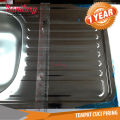 Wastafel Sink Dapur / Bak Cuci Piring Ukuran 75x40 Plus Kran Tanam/Tancap Drat 1/2inch. 