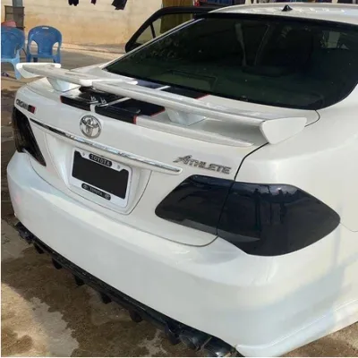 55“ Universal MotorsTrunk Rear Spoiler tanpa lubang No drilling required Glossy Black/white/Carbon